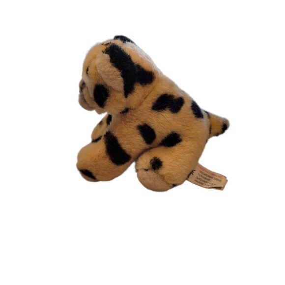 2004 K&M Baby Cheetah Leopard Baby Cub Plush Stuffed Animal 5" - Picture 2 of 6